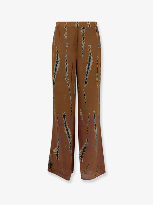 Nolan silk trousers