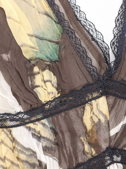 Pucha viscose dress with all-over print thumbnail