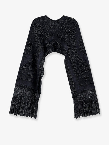 Royce wool and mohair blend cape thumbnail