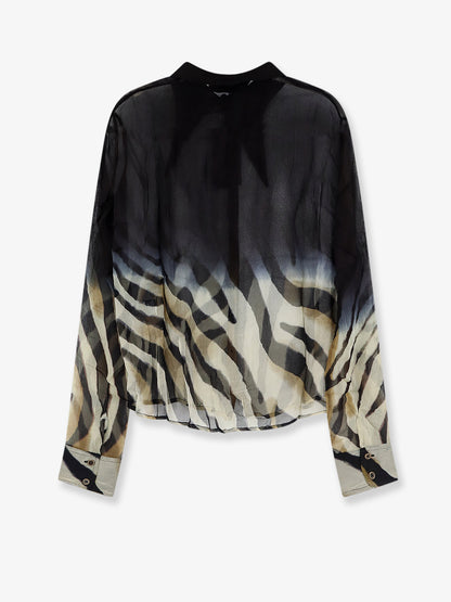 Viscose shirt with zebra print thumbnail