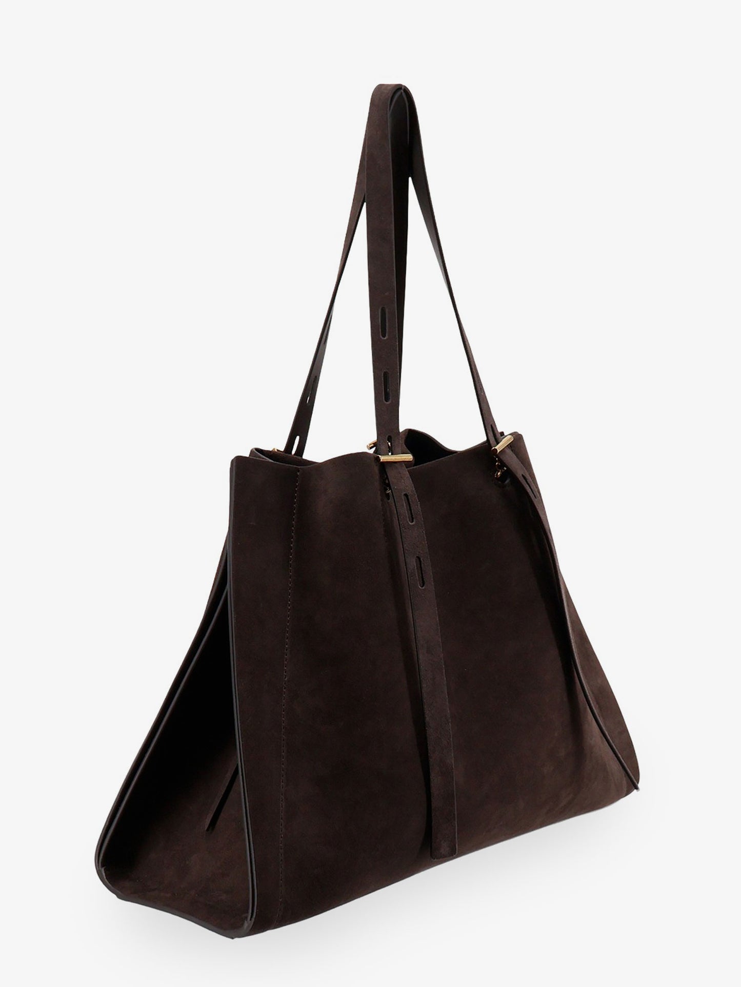 Paula suede shoulder bag