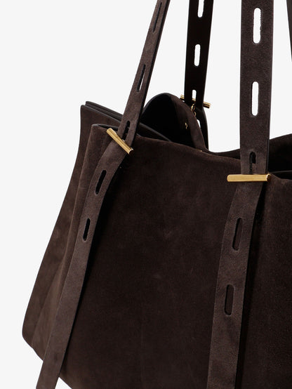 Paula suede shoulder bag thumbnail