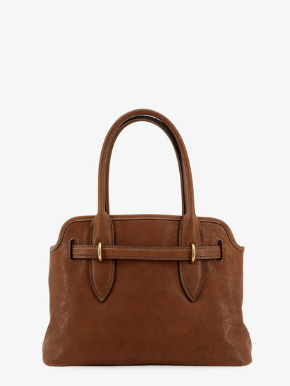 Borsa a mano Aventure in pelle con logo lettering in rilievo thumbnail
