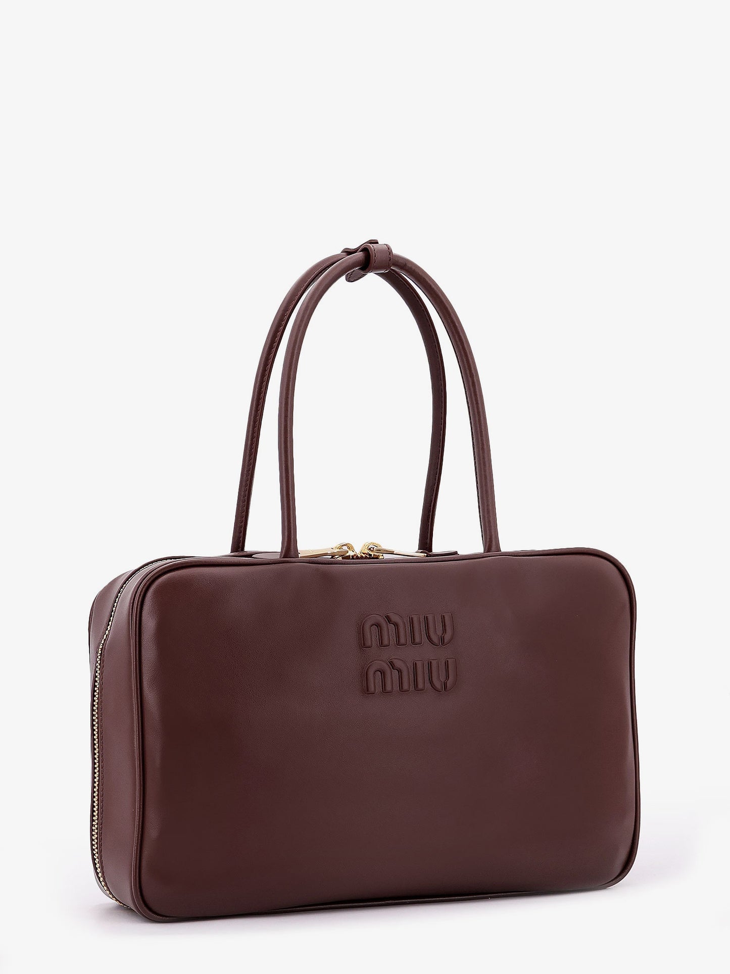 Beau leather handbag