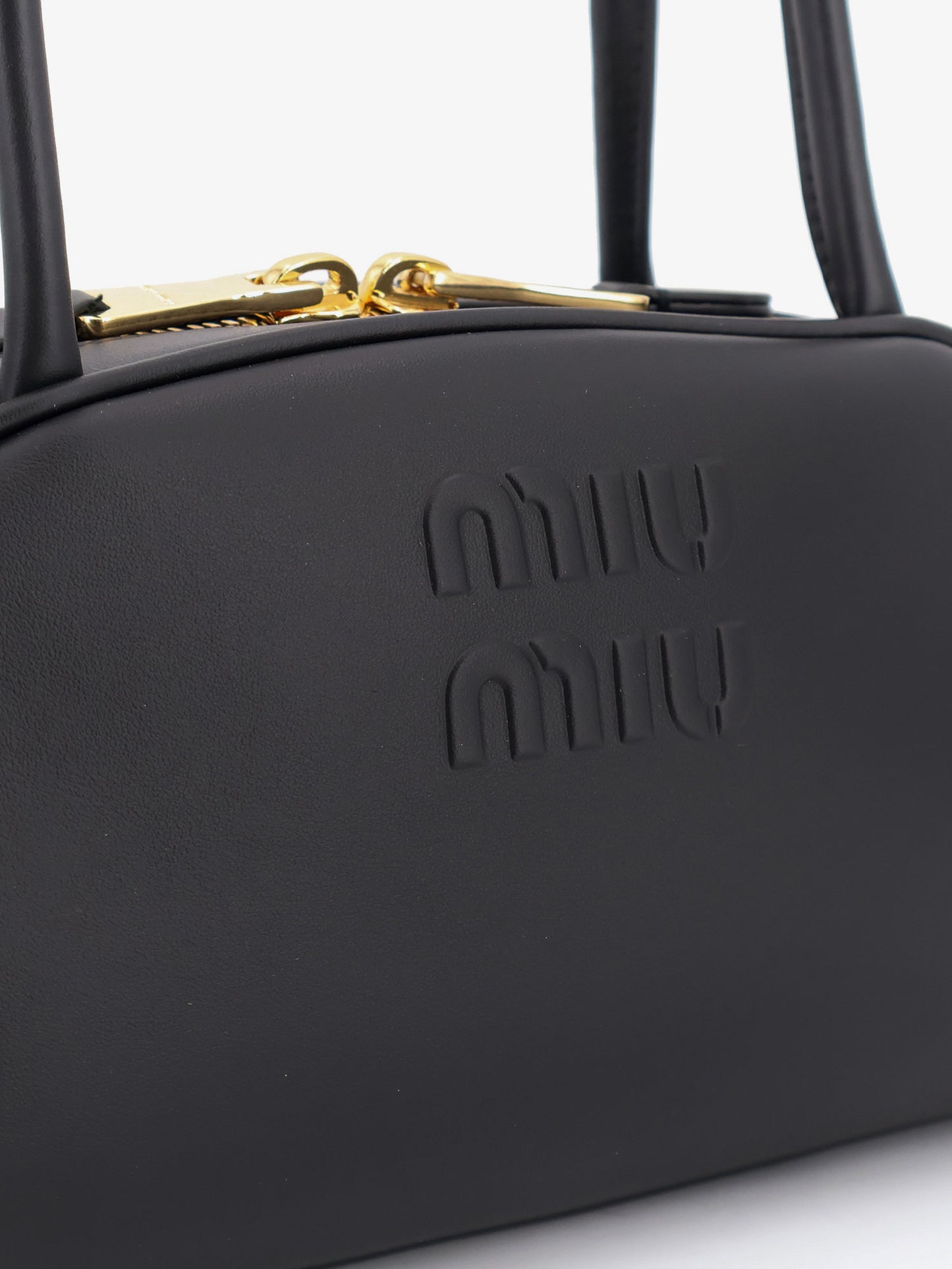 Beau leather handbag
