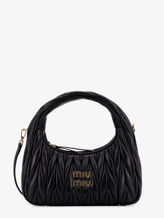 Wander matelassé leather crossbody bag