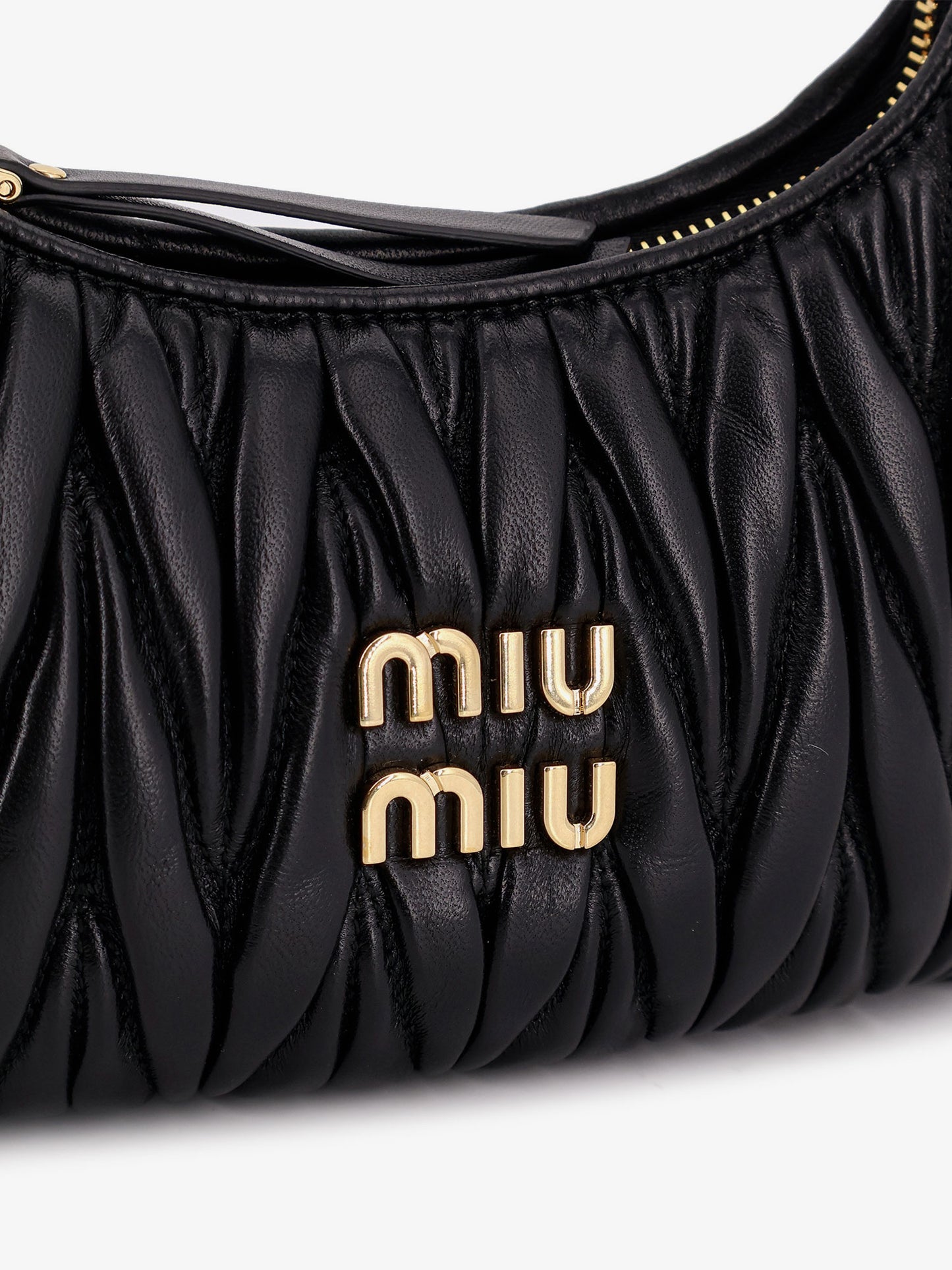 Wander matelassé leather crossbody bag
