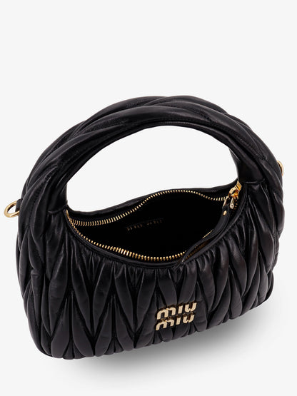 Wander matelassé leather crossbody bag thumbnail