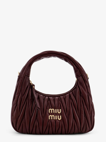 Wander quilted leather shoulder bag thumbnail