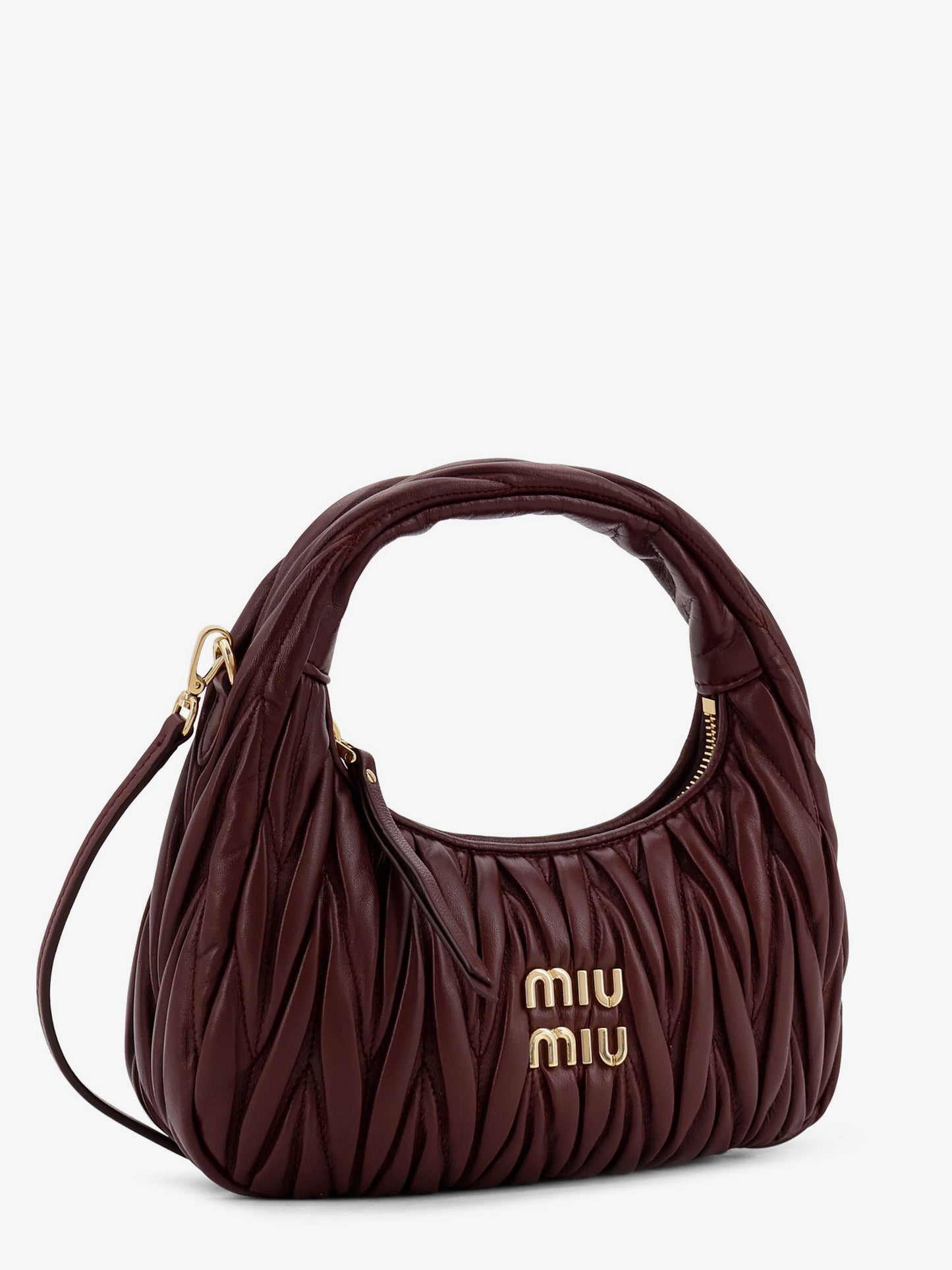 Wander quilted leather shoulder bag