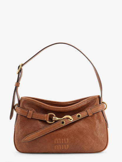 Aventure leather bag with embossed front logo thumbnail