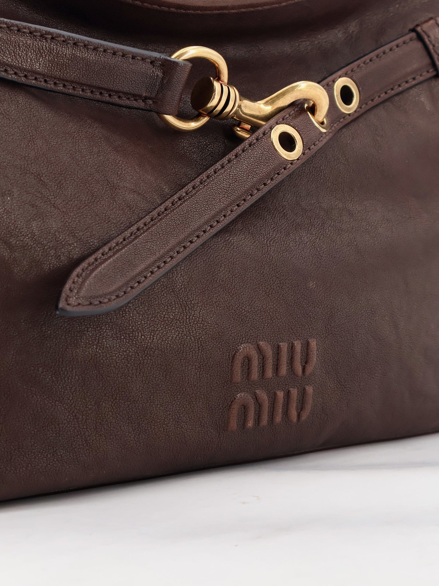 Borsa a spalla Aventure in pelle