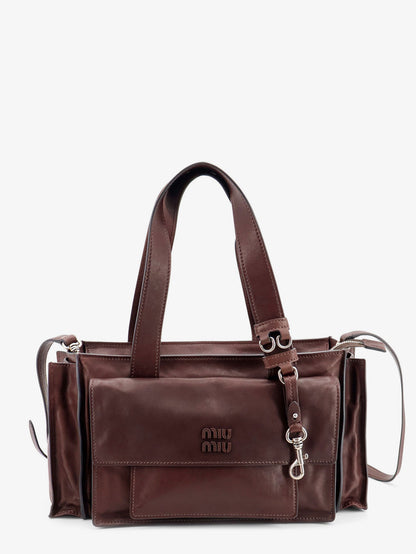 Utilitaire leather crossbody bag thumbnail