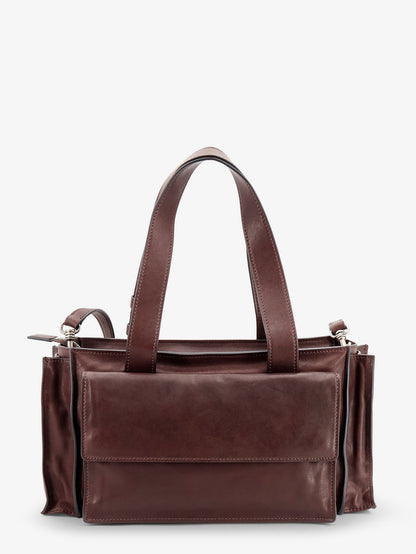 Utilitaire leather crossbody bag thumbnail