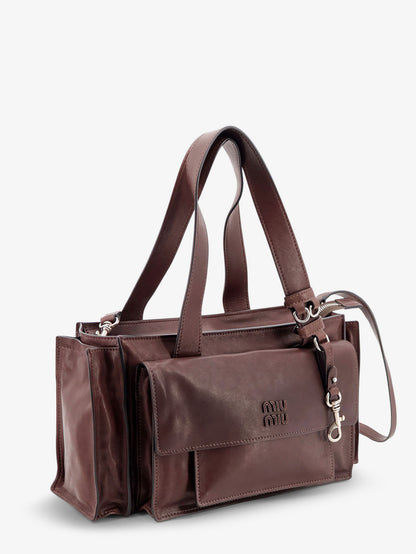 Utilitaire leather crossbody bag thumbnail