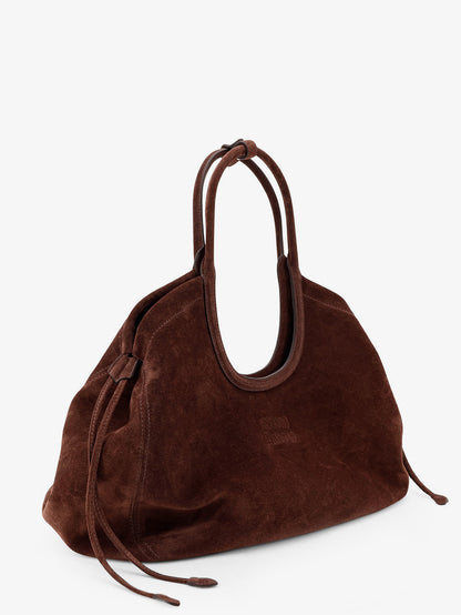 Ivy suede handbag thumbnail