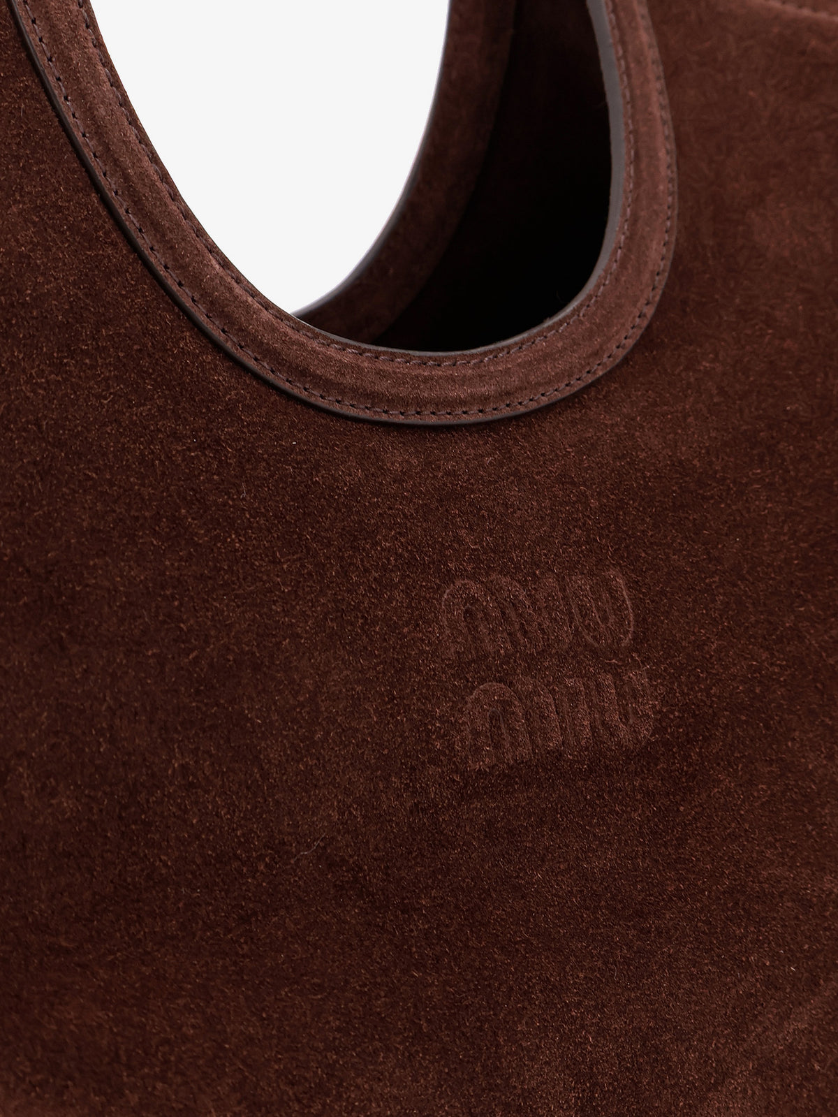 Ivy suede handbag