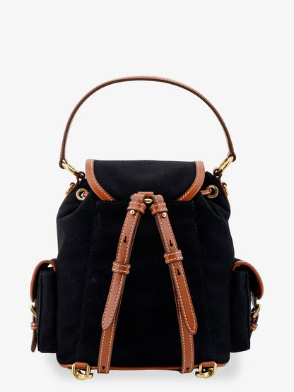 Hemp and leather backpack thumbnail