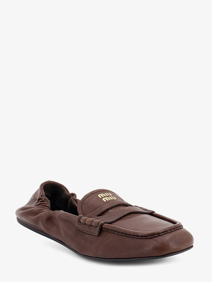 Ruches leather loafers thumbnail