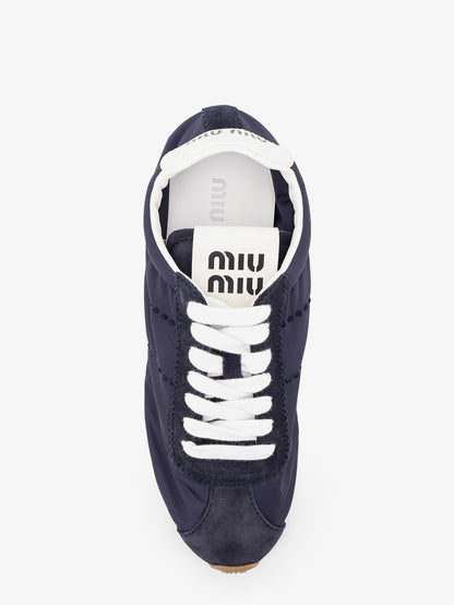Sneakers in nylon con inserti in suede thumbnail