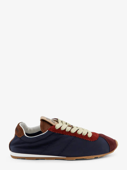 Nylon sneakers with suede inserts thumbnail