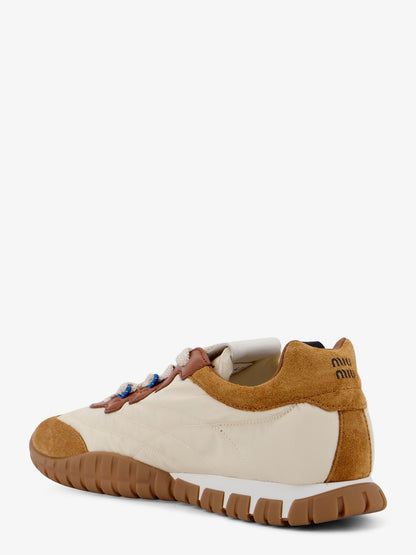 Tyre technical fabric and suede sneakers thumbnail