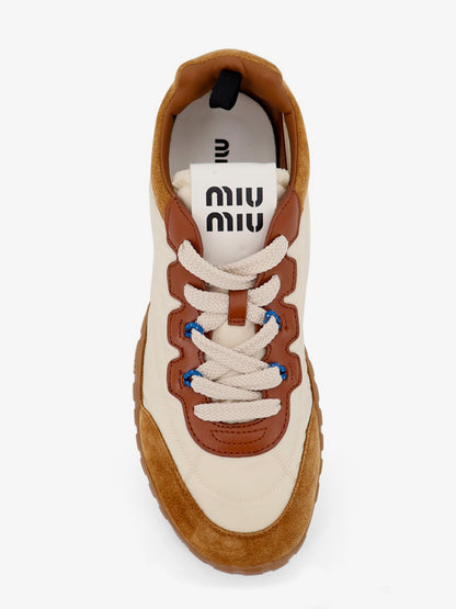 Tyre technical fabric and suede sneakers thumbnail