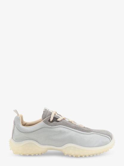 Nylon and suede sneakers with embroidered logo thumbnail