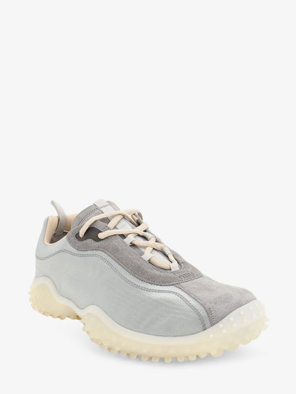 Nylon and suede sneakers with embroidered logo thumbnail