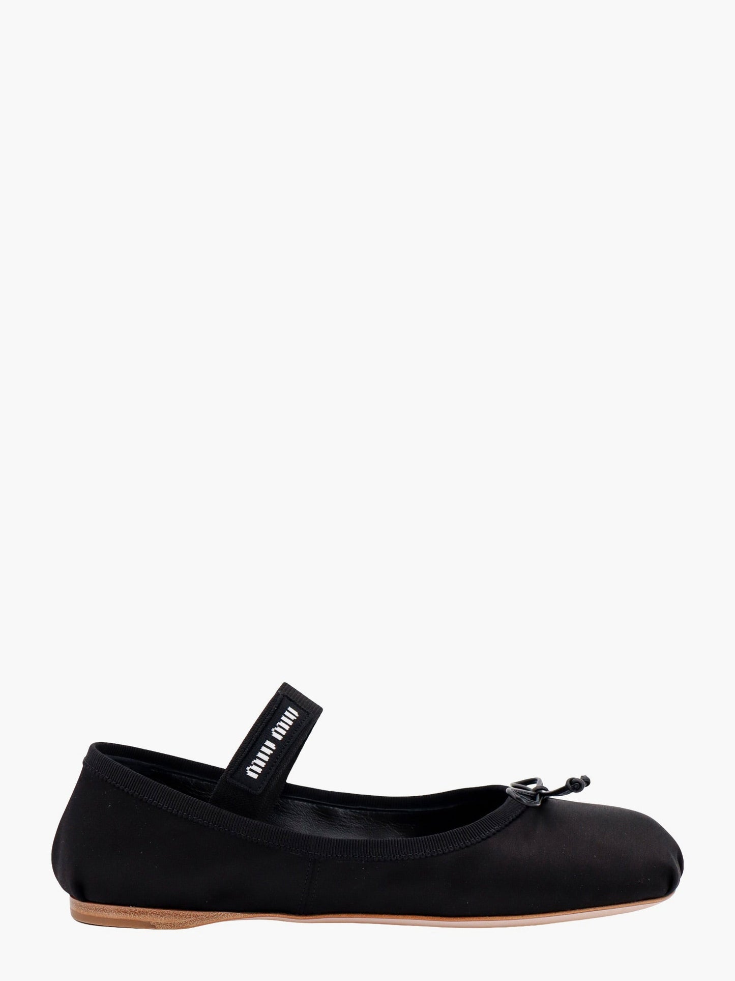 Satin ballet flats