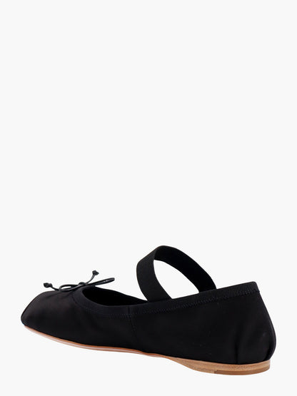 Satin ballet flats thumbnail