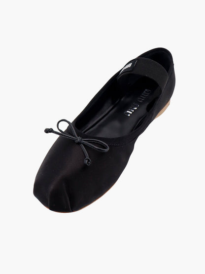 Satin ballet flats thumbnail
