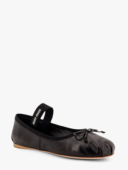 Leather ballet flats thumbnail