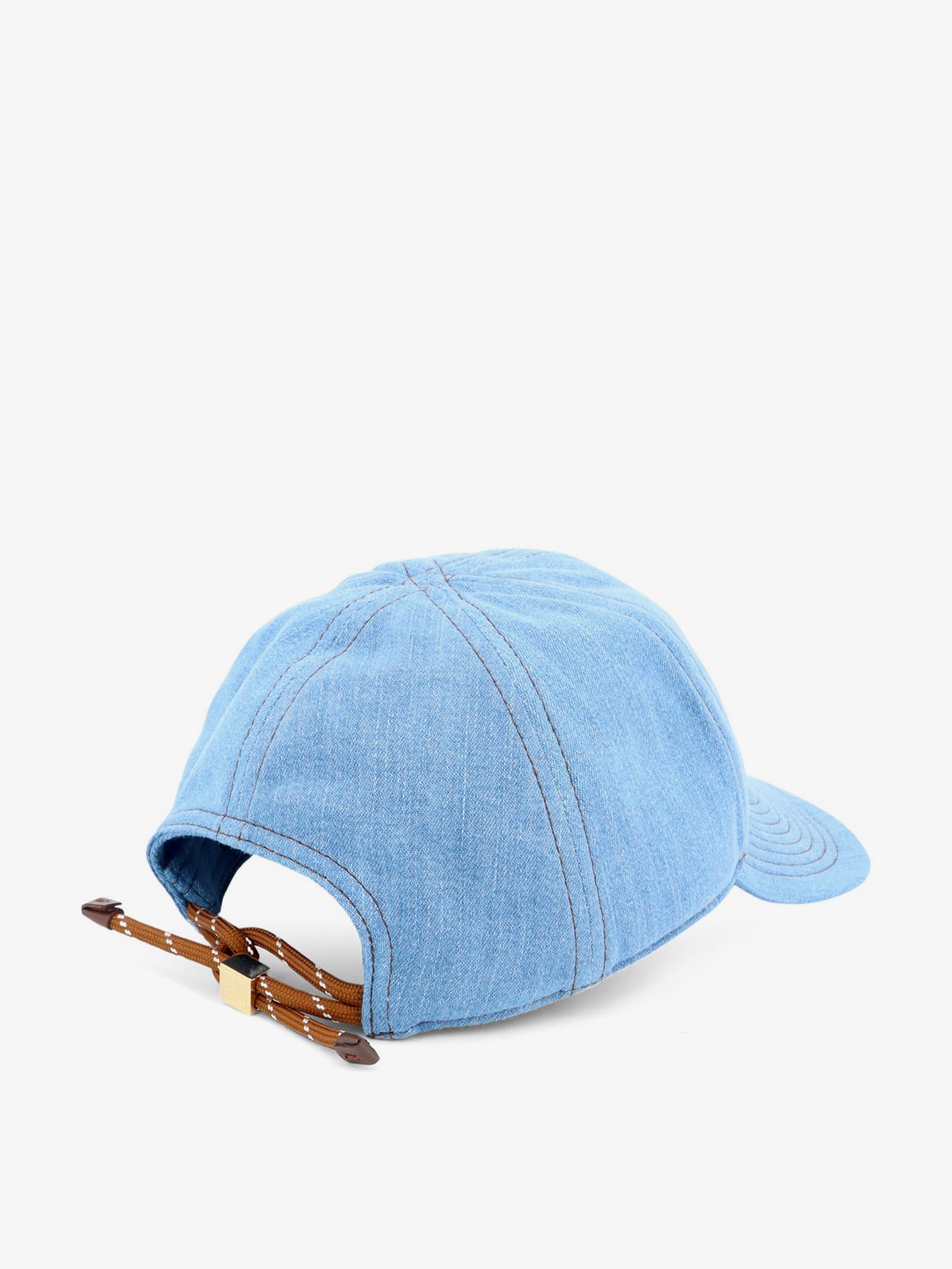 Cappello in cotone con logo ricamato frontale
