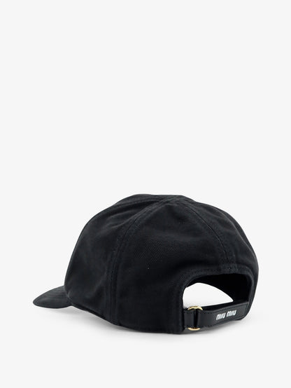 Black denim hat thumbnail