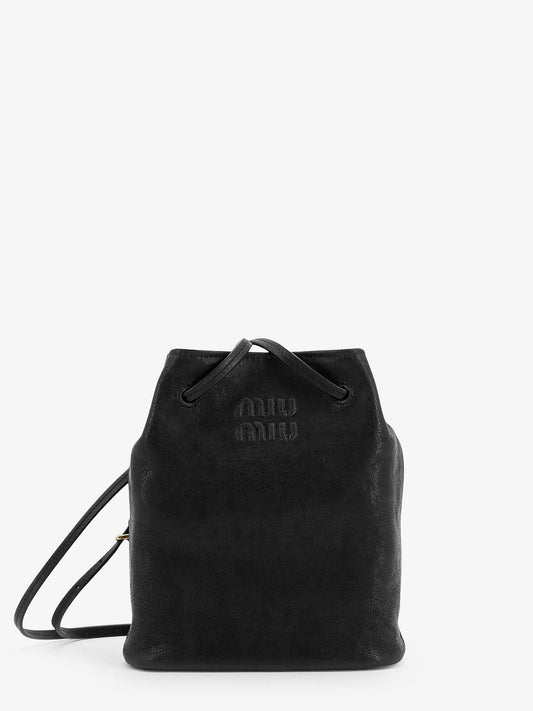 Leather mini crossbody bag