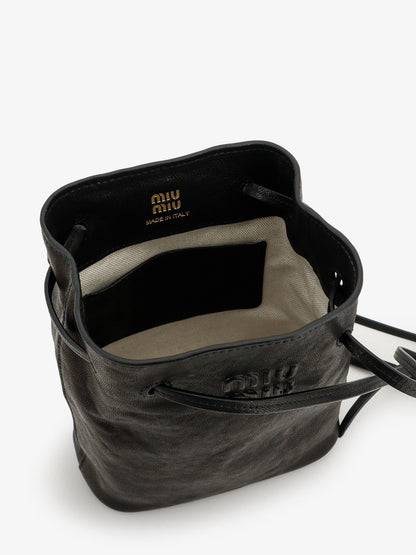 Leather mini crossbody bag thumbnail