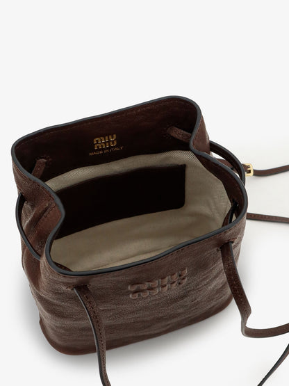 Leather mini crossbody bag thumbnail