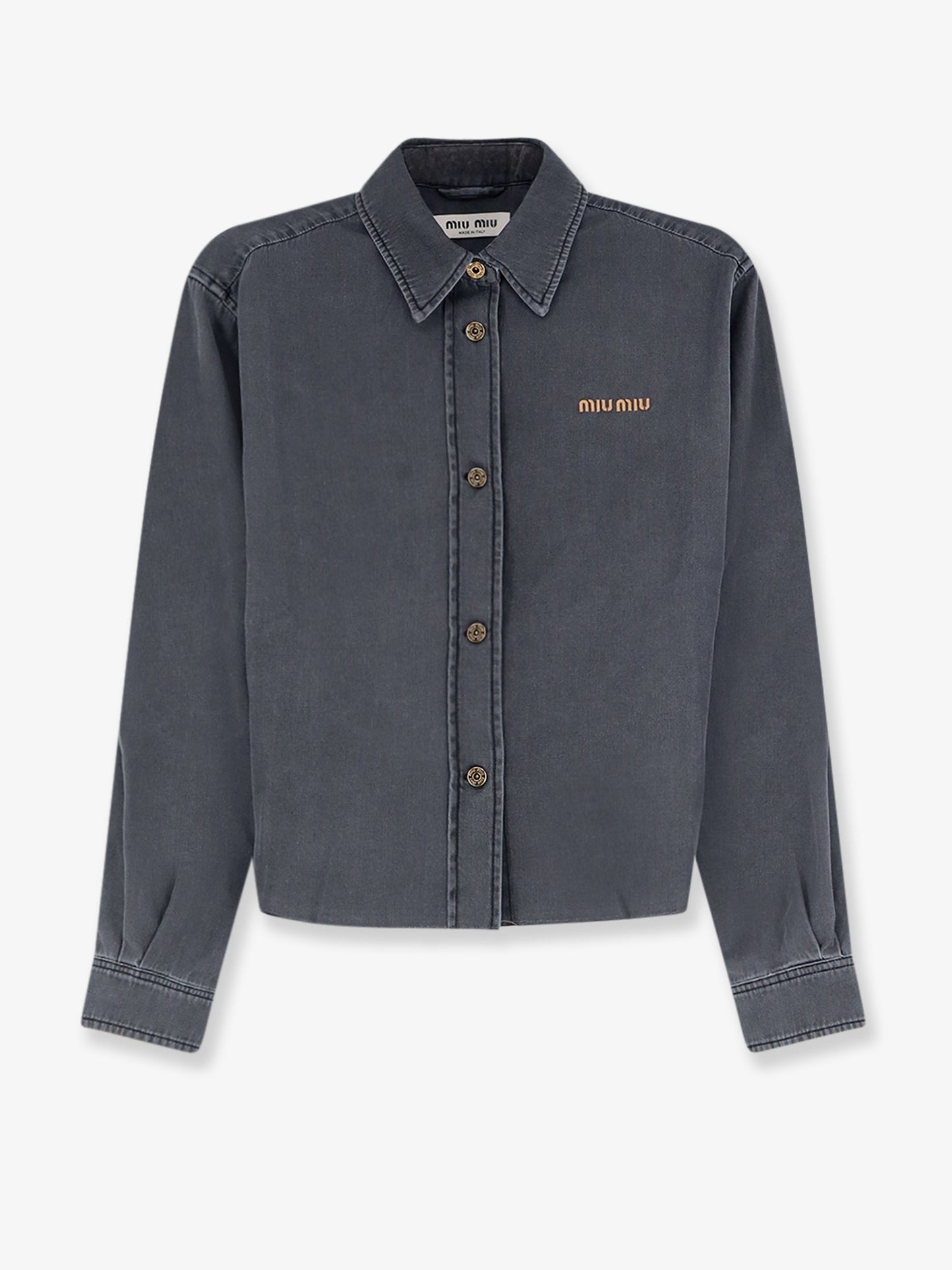 Grey Light Denim Shirt
