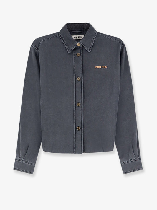 Grey Light Denim Shirt