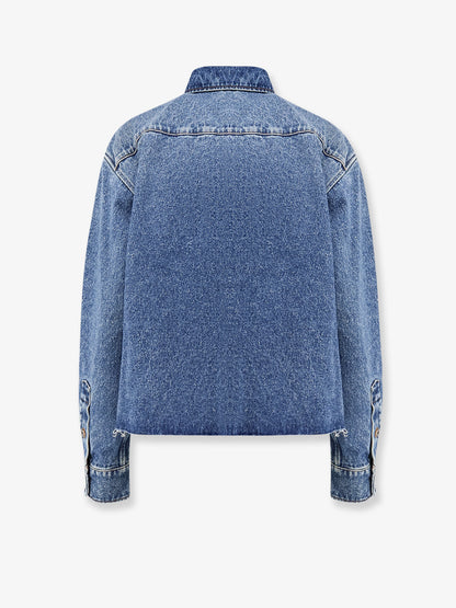 Camicia Denim con Patch Logo thumbnail