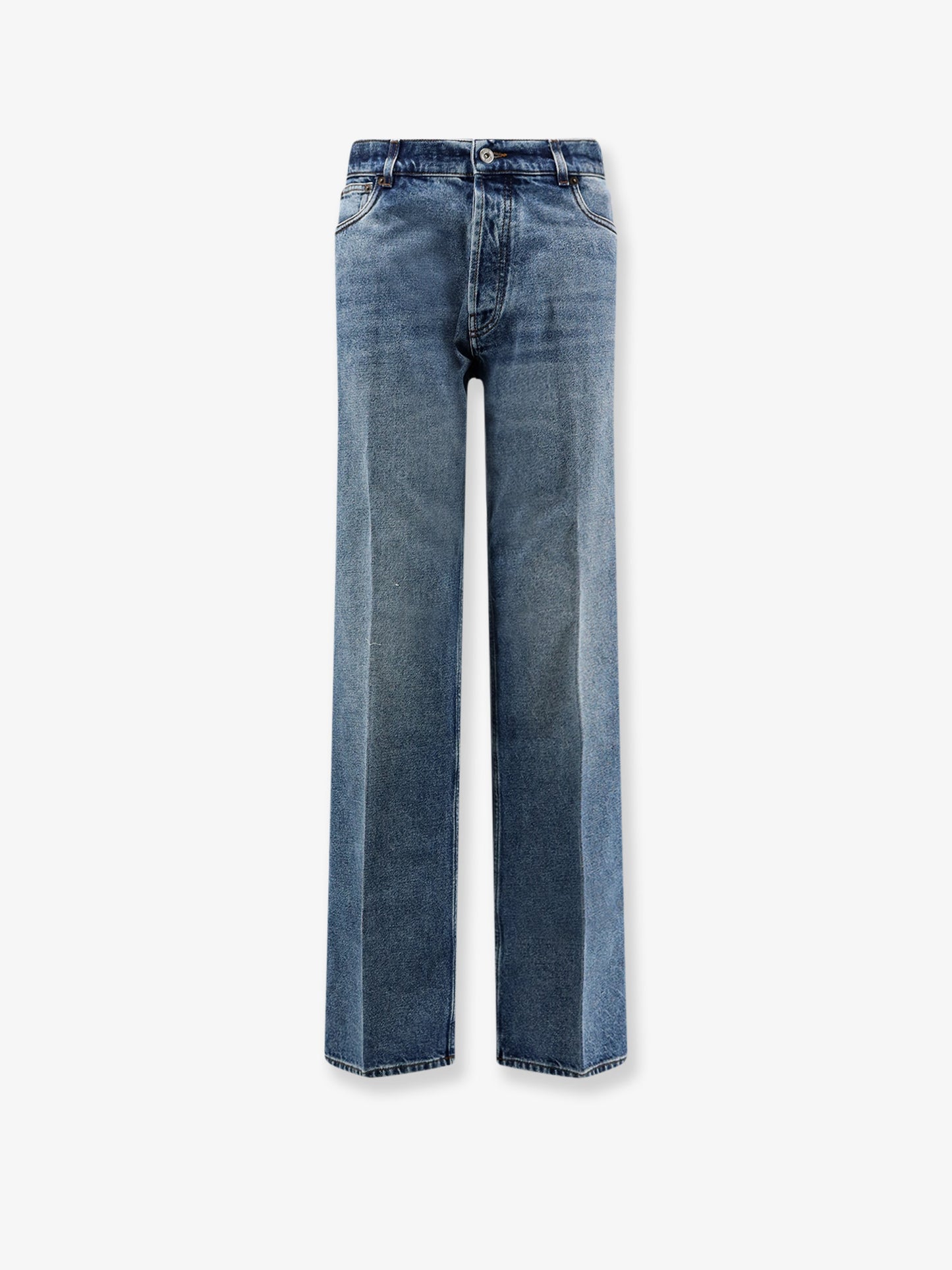 Blue denim jeans