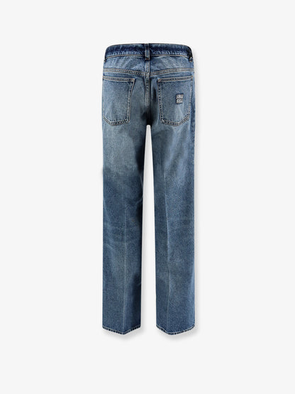 Blue denim jeans thumbnail