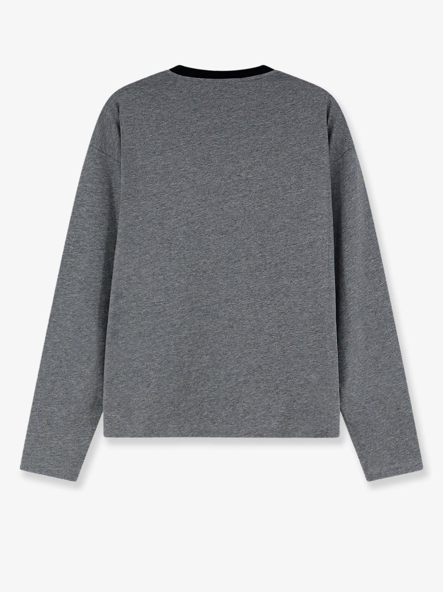 T-shirt in cotone con logo frontale