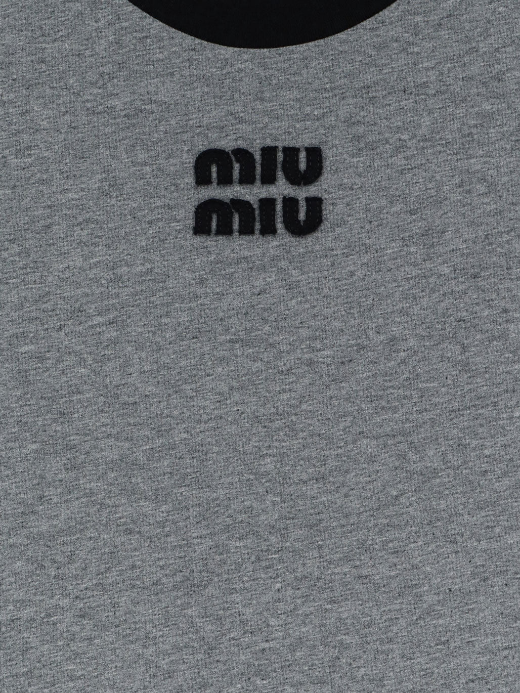 T-shirt in cotone con logo frontale