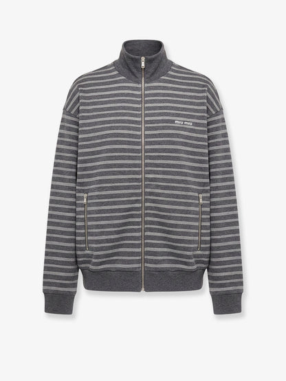 Striped cotton sweatshirt thumbnail