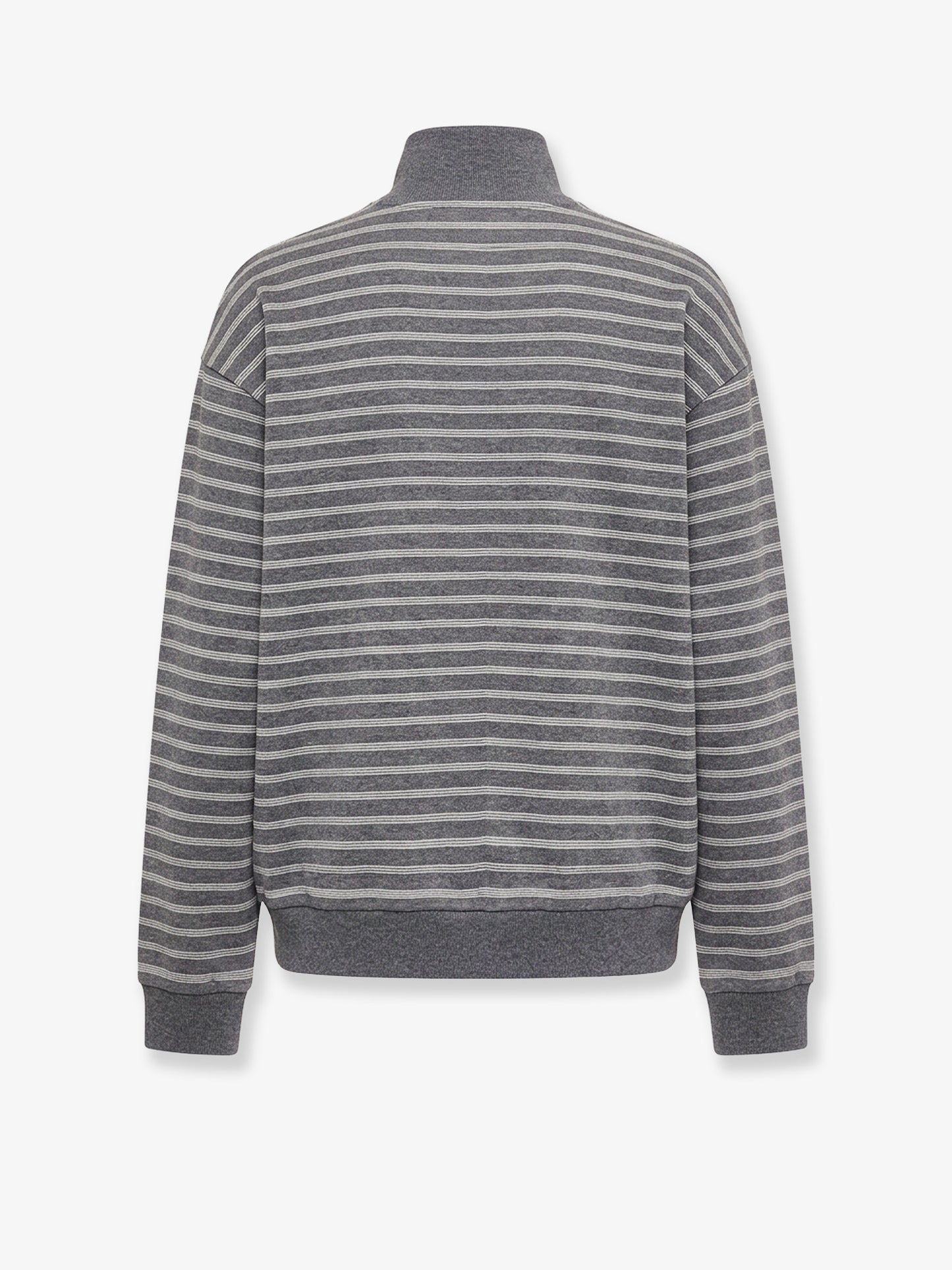 Striped cotton sweatshirt