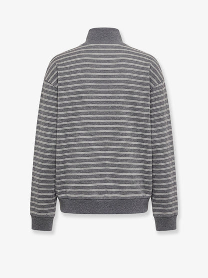 Striped cotton sweatshirt thumbnail
