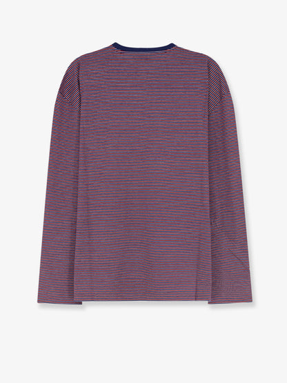 Cotton T-shirt with striped pattern thumbnail