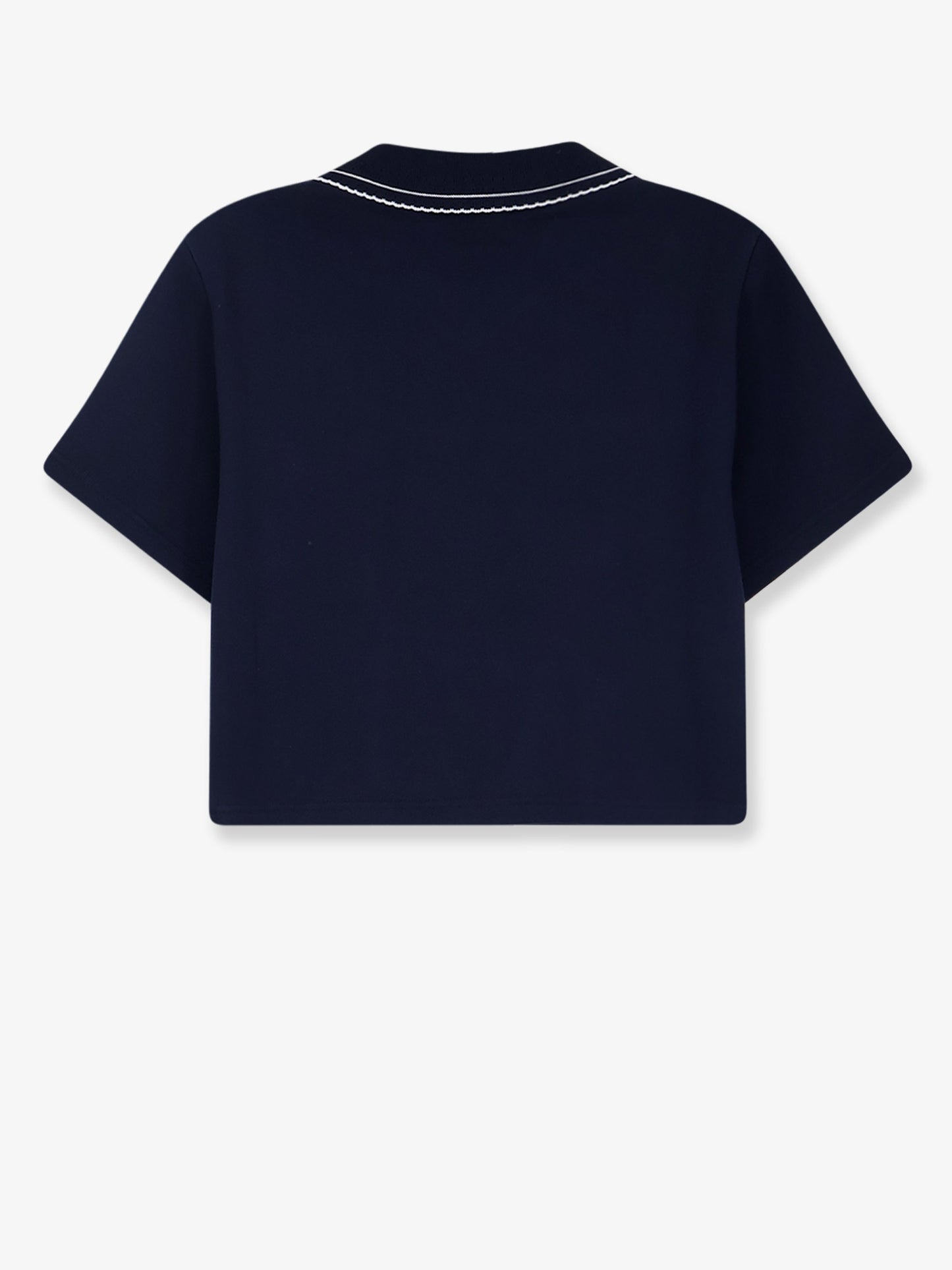 Cotton sweatshirt with Logo embroidery